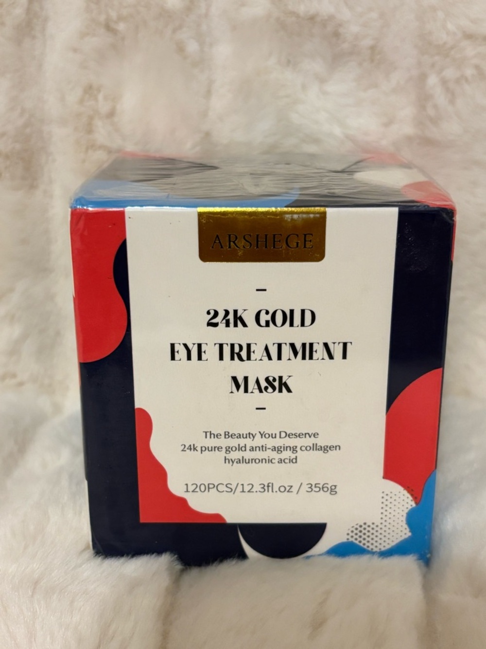 ARSHEGE 24K Gold Eye Treatment Mask - Brand New